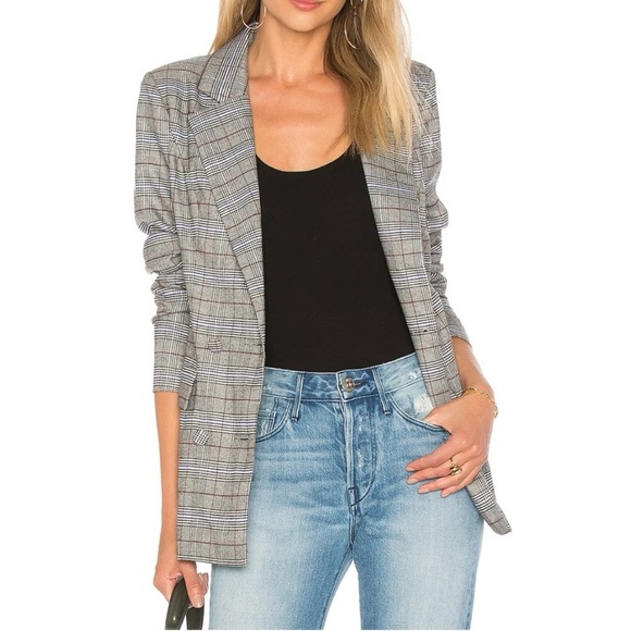 MAJORELLE Jackets & Blazers - MAJORELLE Rhea Blazer in Pewter